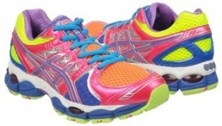 Shoe Purple Pink Neon Running Style Shoes Female Athletic Fashions: Shoe Purple Pink Running Style Shoes Female Athletic Fashions