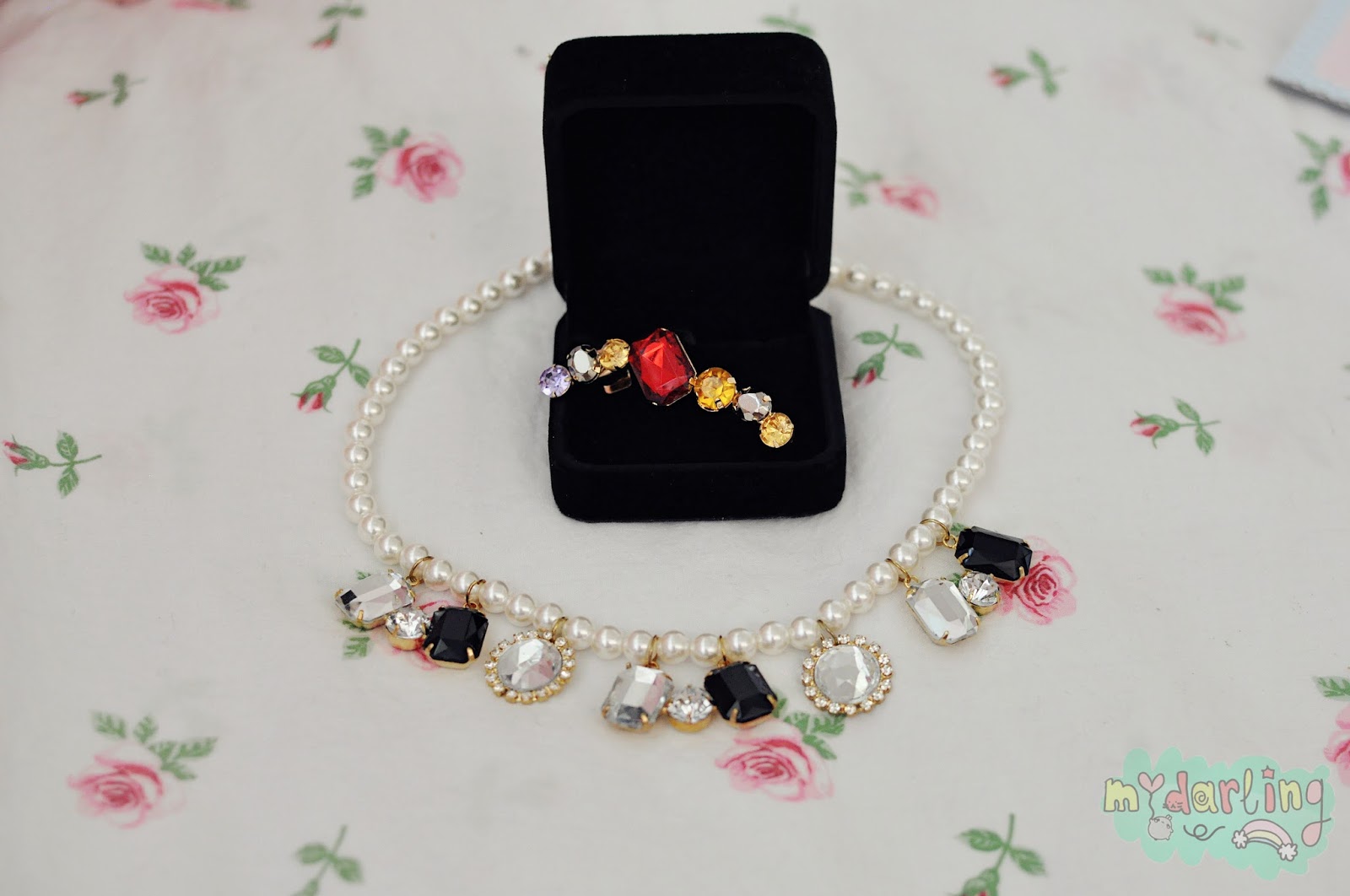 My Darling Rainbow All That Glitters Jewelry Haul and a little