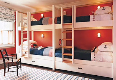 One bedroom decorating for Four children One bedroom decorating for Four children