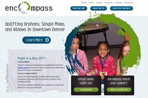 non-profit website