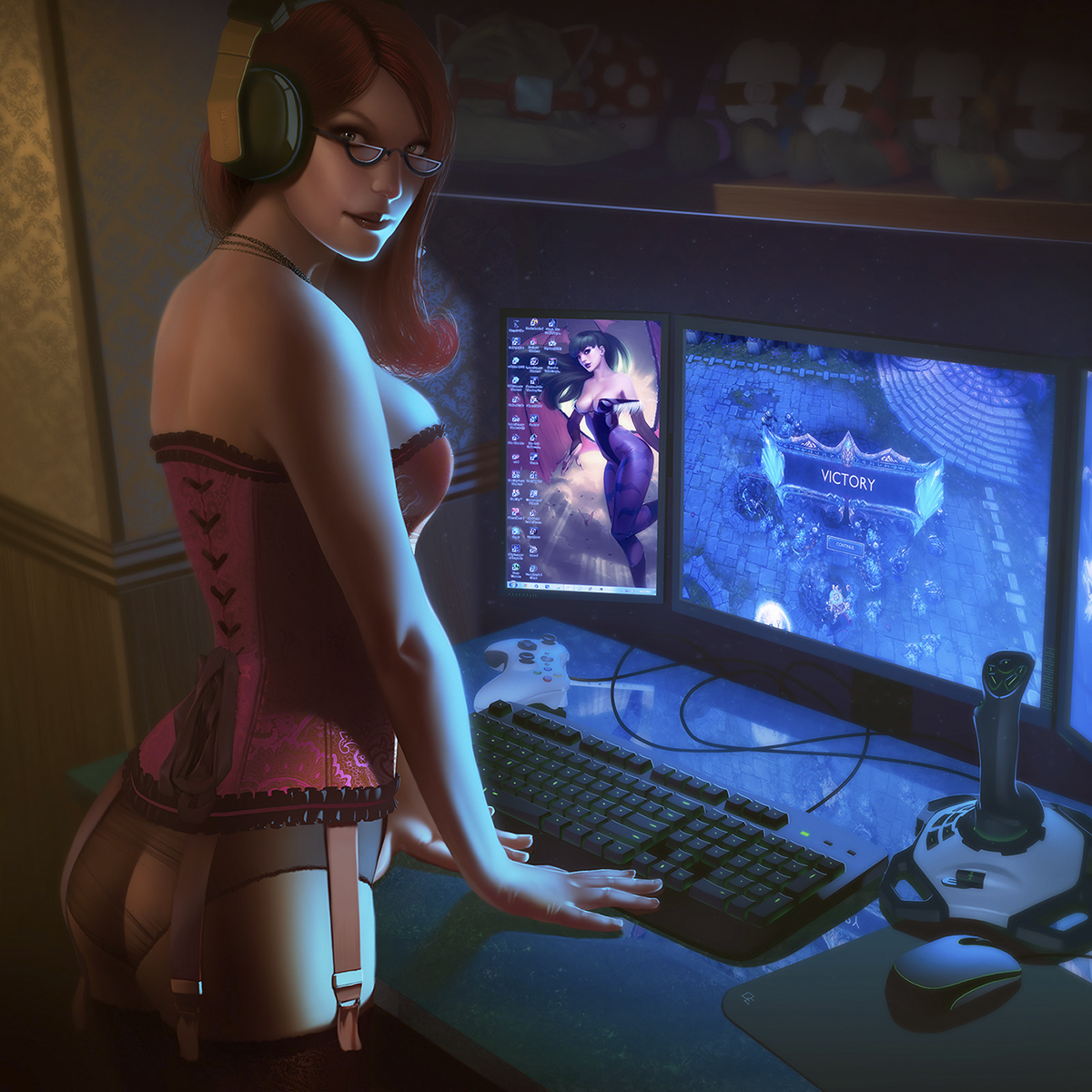 Секс Играя В Компьютер