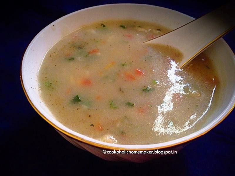 Let's Cook! Wheat flour soup