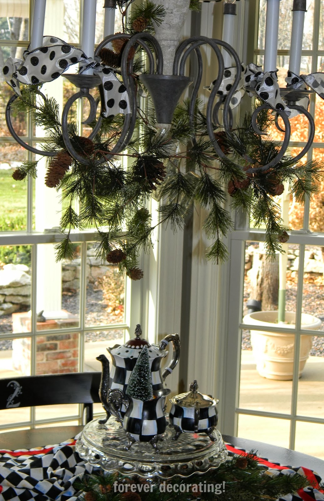 Forever Decorating! A Bit More Of A MacKenzie Childs Christmas