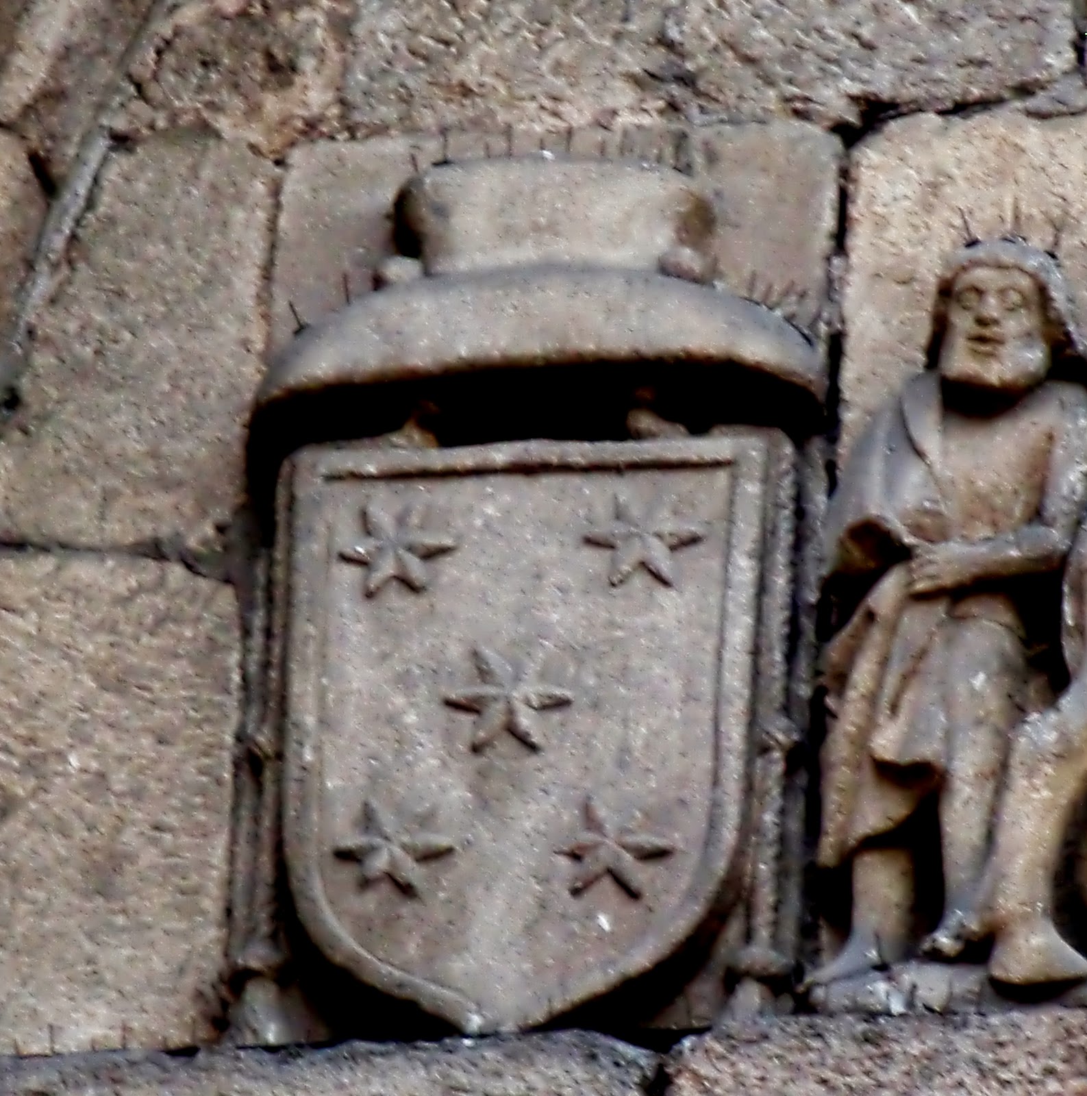 Escudo del Obispo Fonseca en la Catedral de Ourense Obispo Fonseca