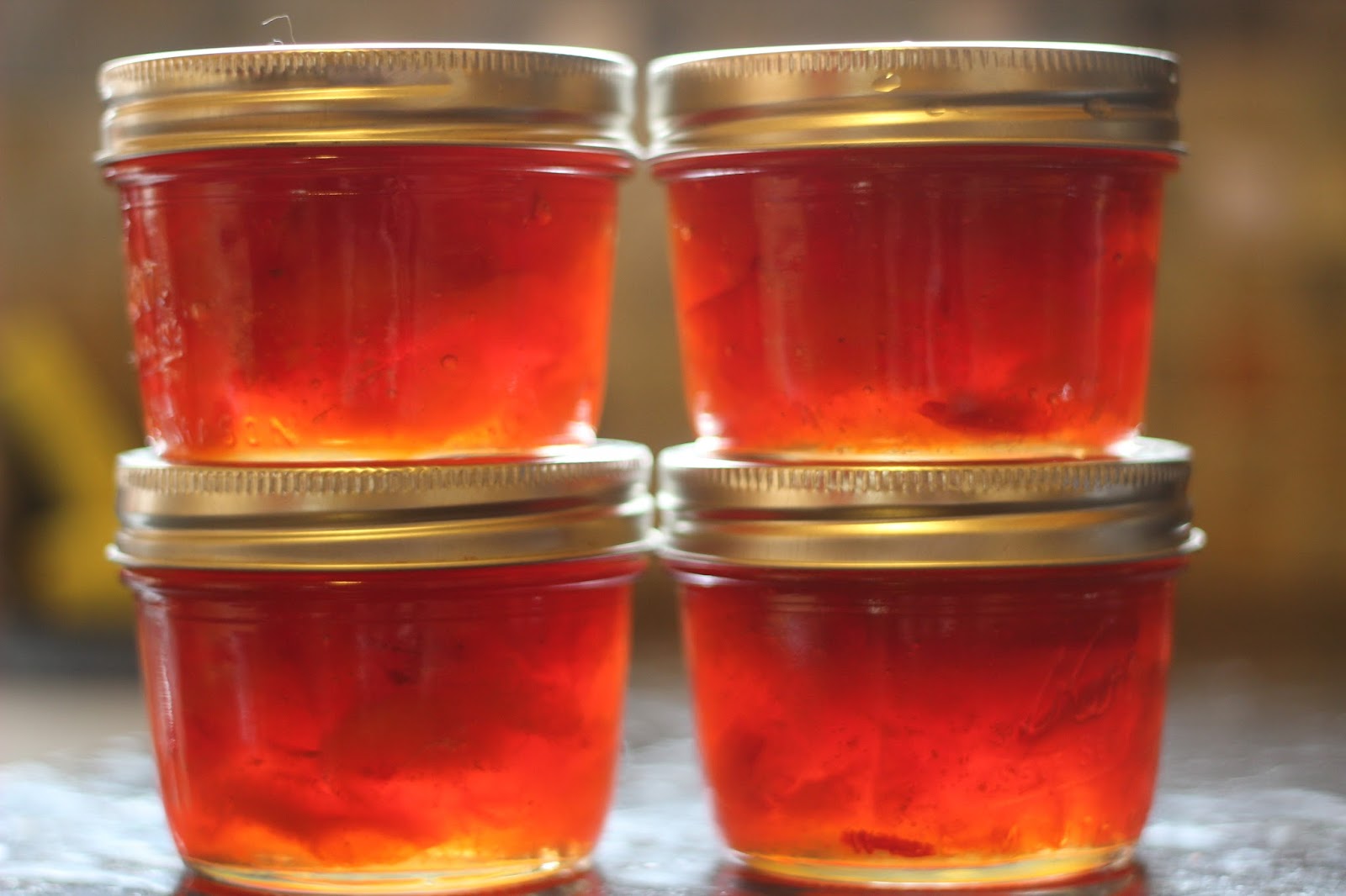 Food and Hearth Kinky Nectarine Habanero Jam