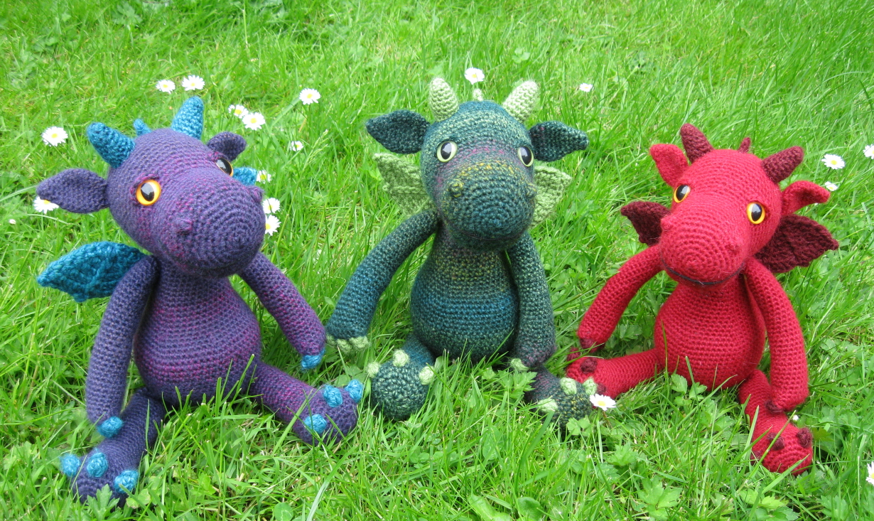 LucyRavenscar - Crochet Creatures: Cuddly Dragon Amigurumi ...
