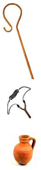 staff, sling, pitcher staff, sling, pitcher