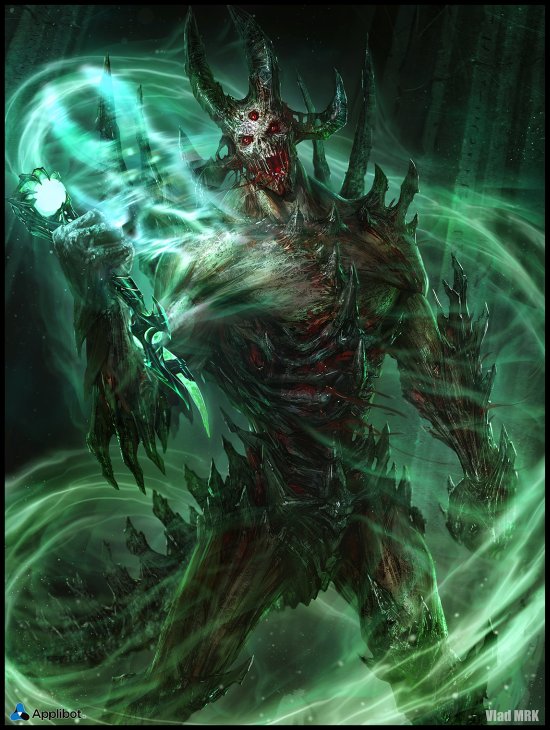 Demônios e outras criaturas de terror nas ilustrações de Vlad Marica Vlad Marica VladMRK deviantart ilustrações fantasia terror violência sombrio demônios