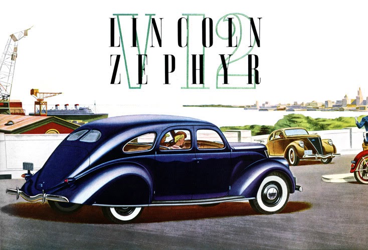 transpress nz: 1936 Lincoln Zephyr V12