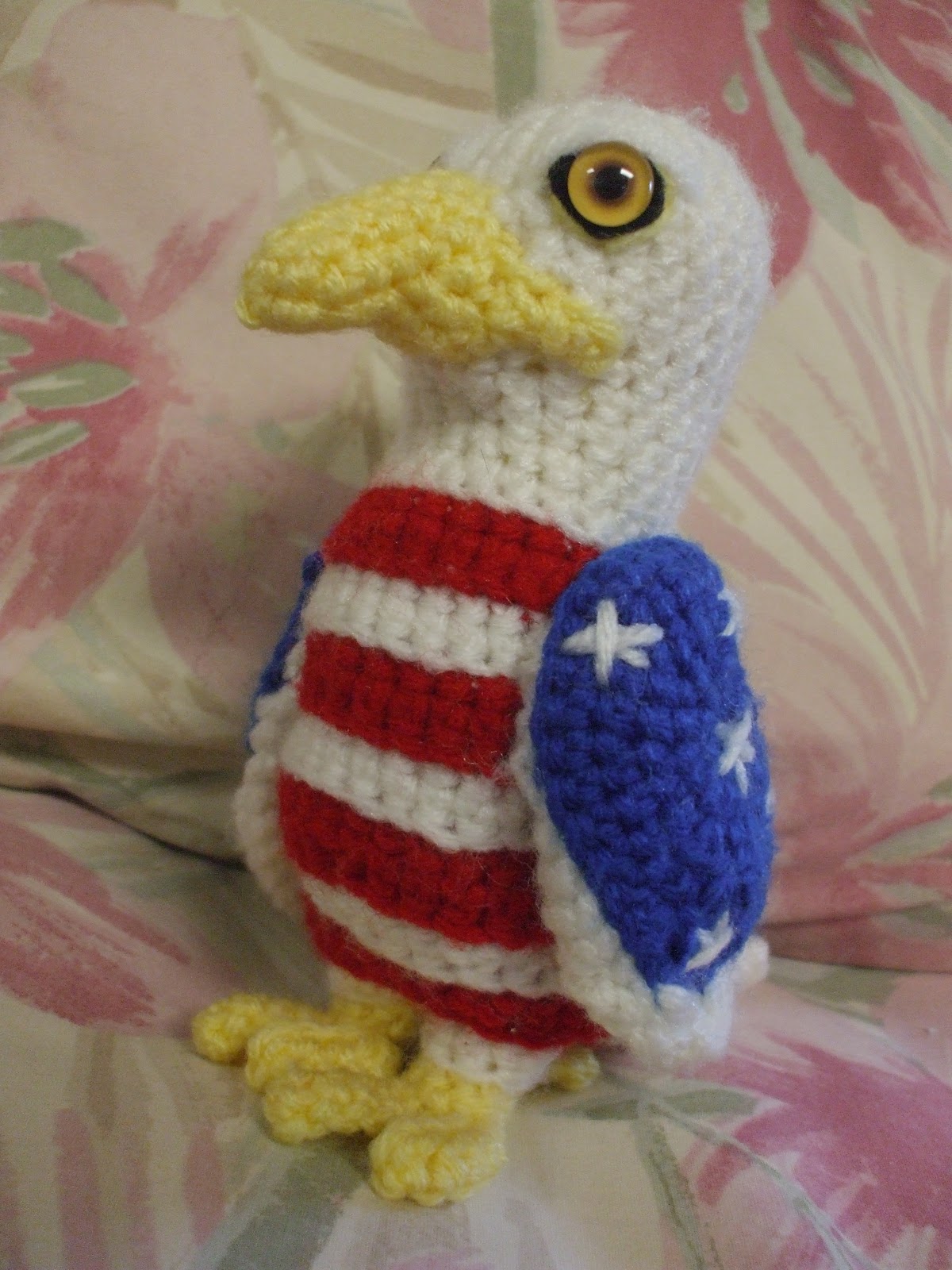 Great Grey Crochet: American Eagle