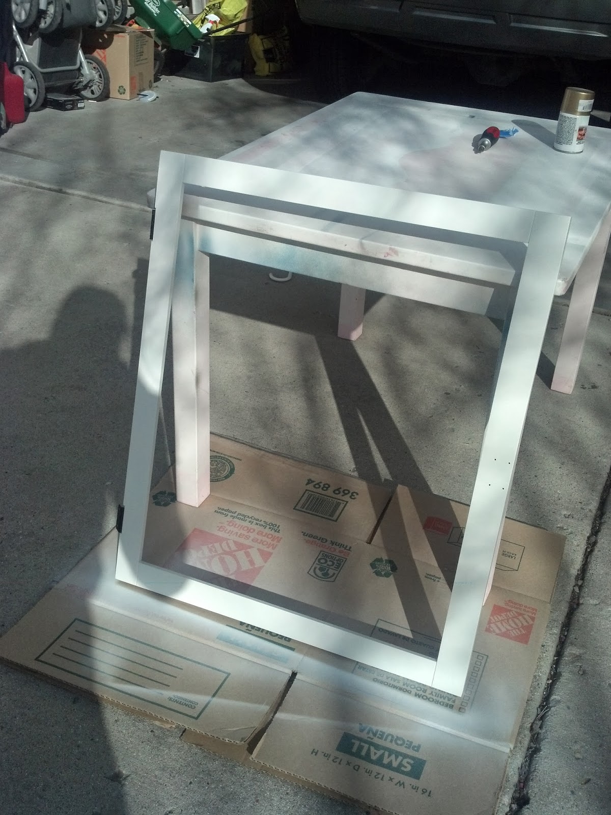 Studio 7 Interior Design DIY Dog Crate End Table