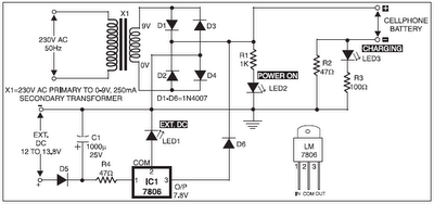 rangkaian charger hp rangkaian charger hp