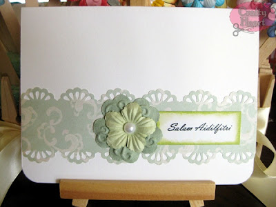 Handmade Card - Floral Salam Aidilfitri (3)