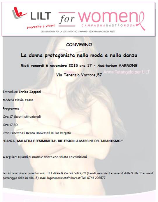 Convegno LILT 6 novembre 2015