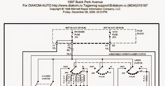 Wiring Diagrams And Free Manual Ebooks 1997 Buick Park