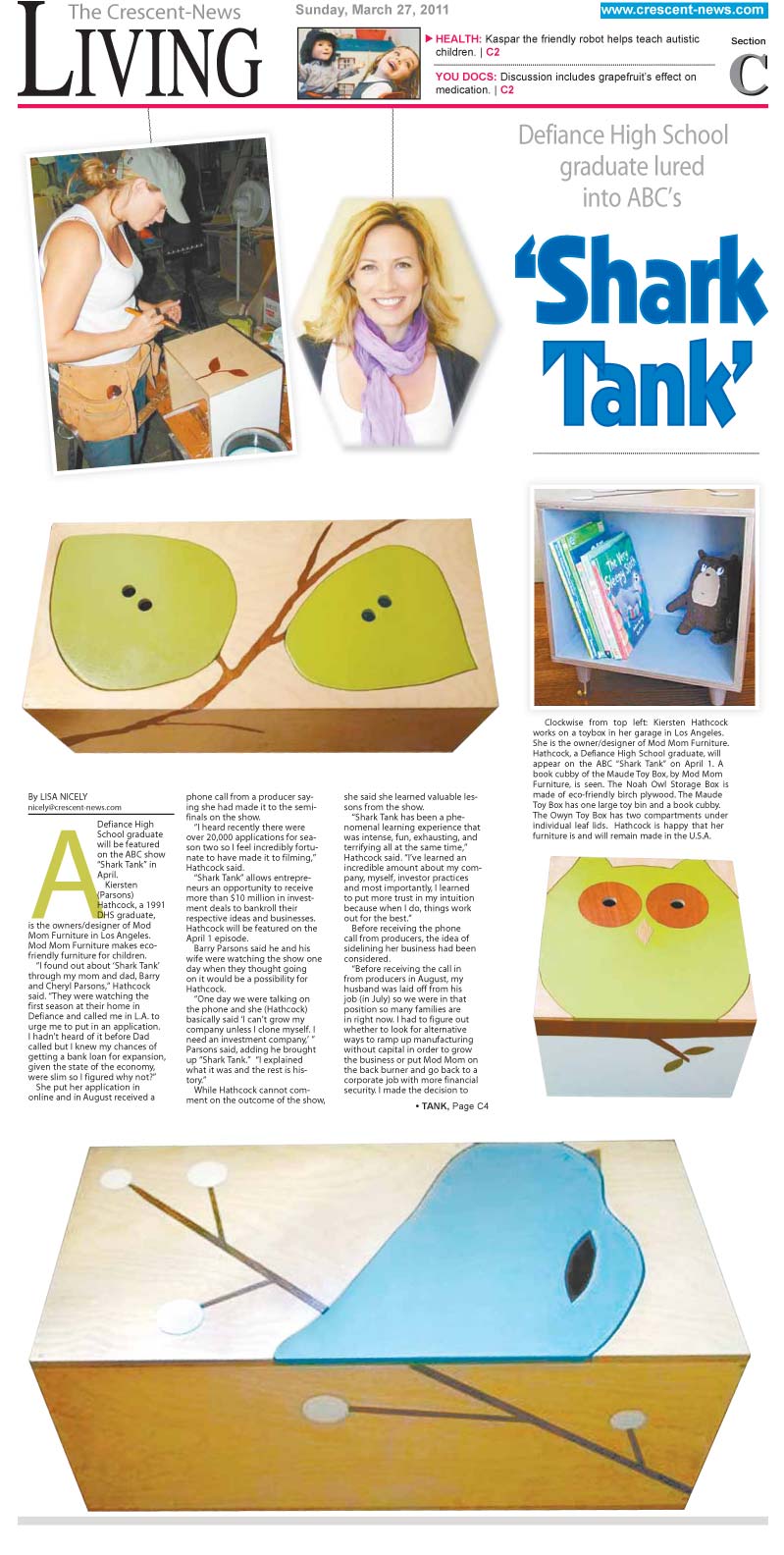 from The Crescent News in
