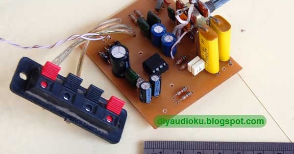 Merakit Integrate Power Amplifier TDA2822 Sederhana.