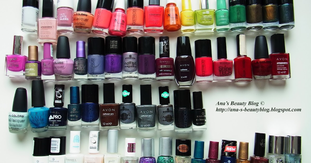 Colorful Nail Polish Collection - wide 2