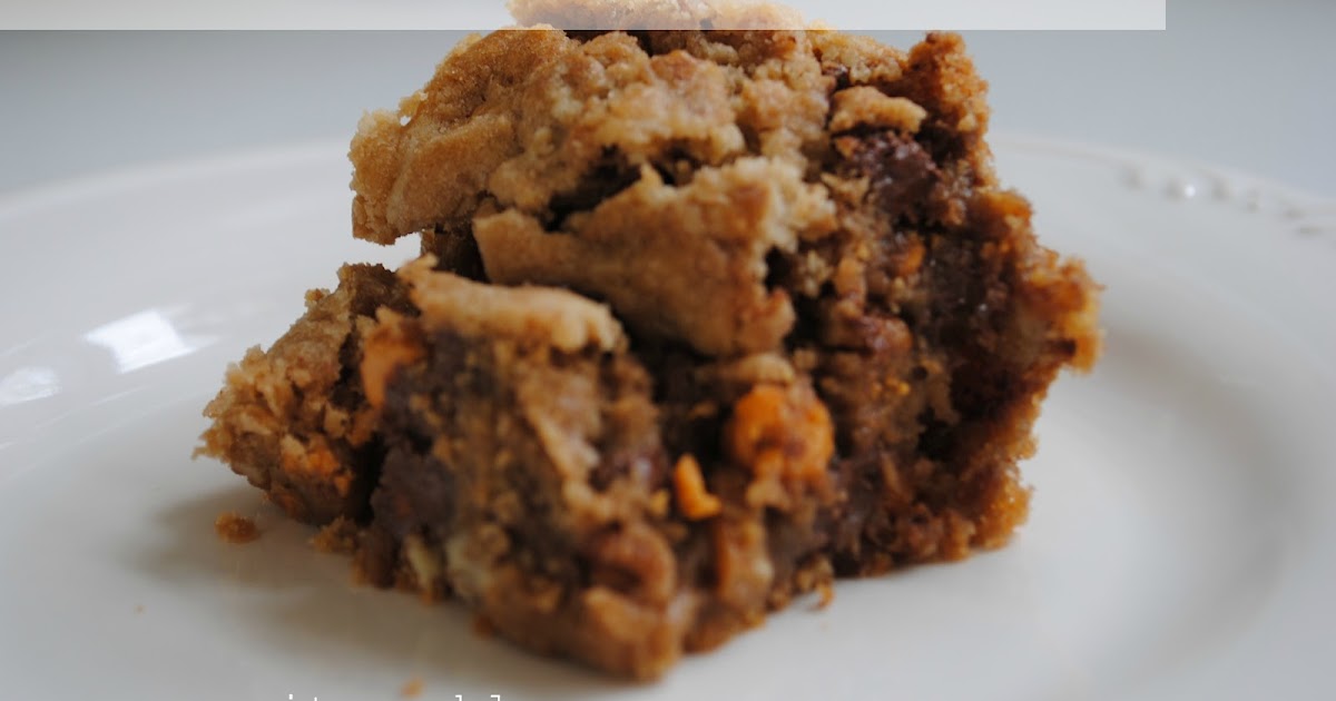 Serenity Now Butterscotch and Chocolate Chip Nut Bars