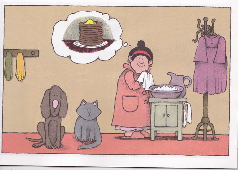 the marlowe bookshelf Pancakes for Breakfast