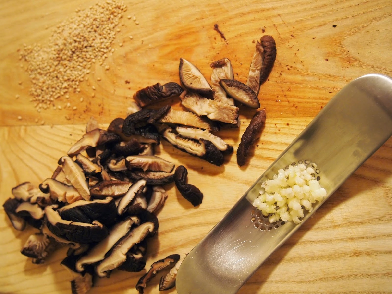 My Korean Table Mushroom Side Dish