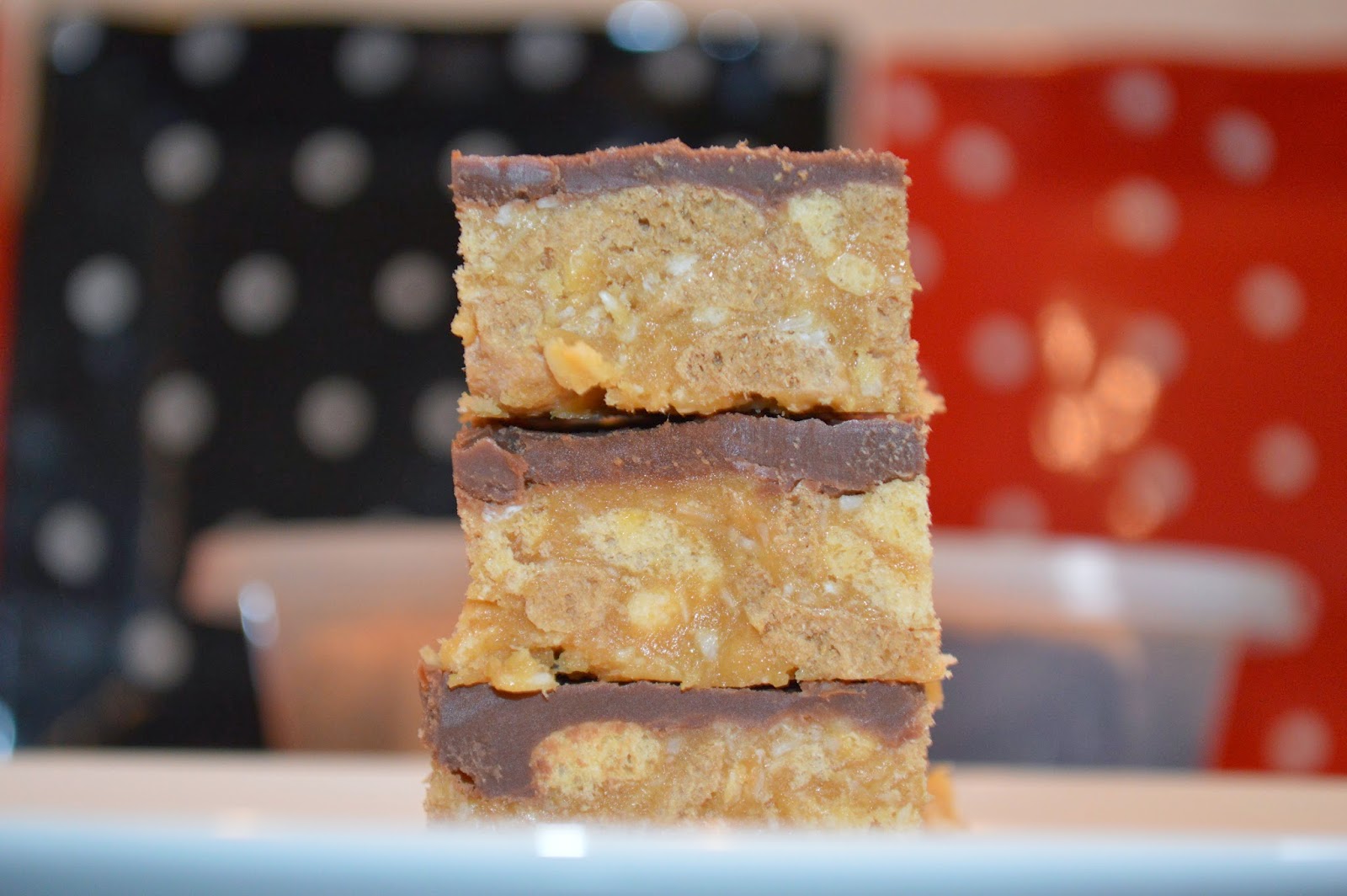 I Bake For Attention Peanut Butter Traybakes