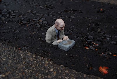 I Have Seen The Whole Of The Internet: Miniature Cement Sculptures