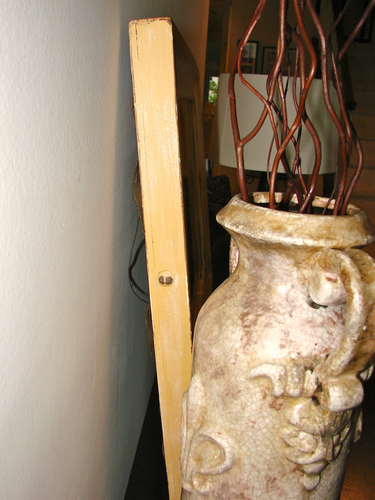 My Twig and Twine Nest Distressed Mirror Makeovers