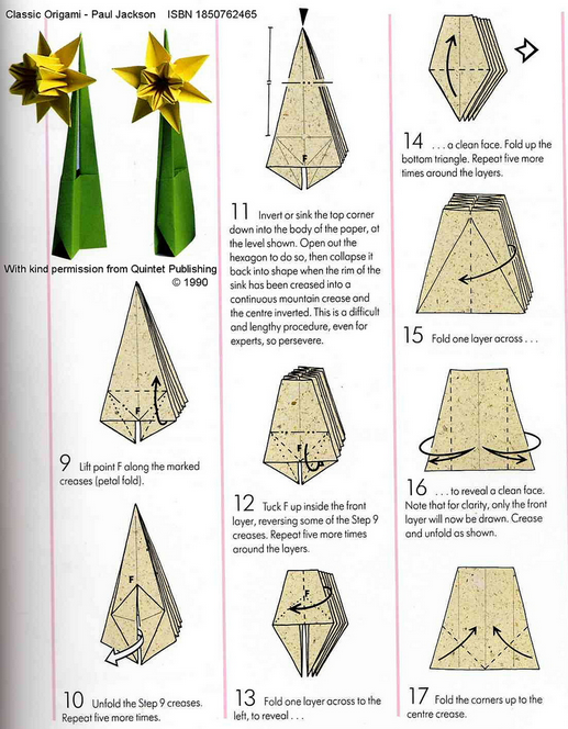 Paper comes to Life Daffodil (Ted Norminton)