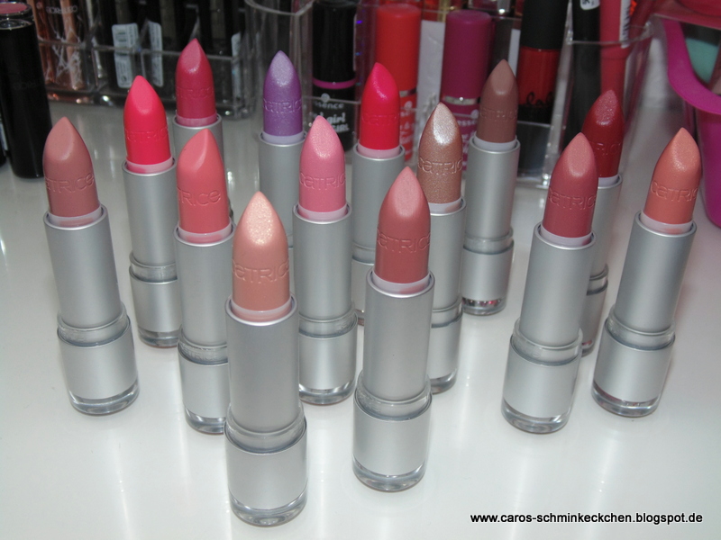 Schminkeckchen Catrice Luminous Lips Lippenstifte 14 Nuancen Review