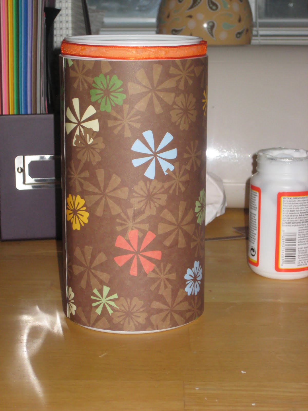 Let's Get Crafty Clorox Wipes container