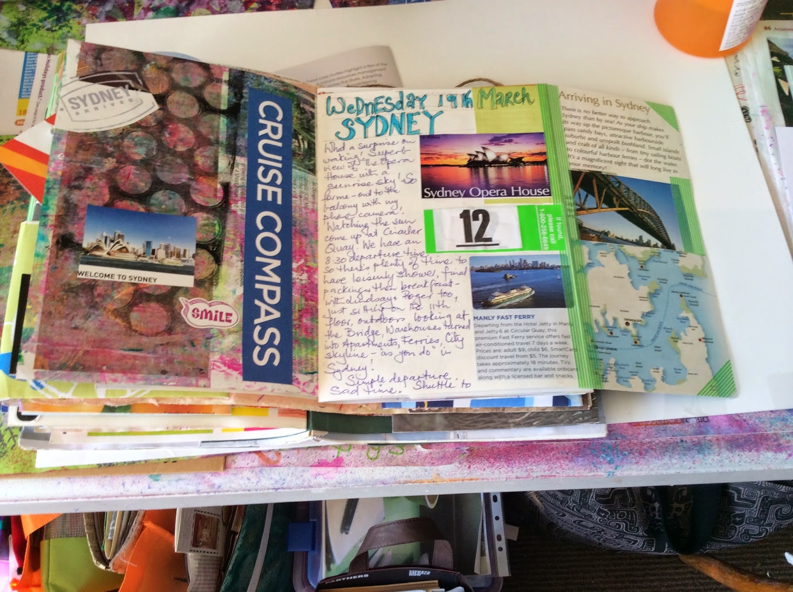 Sue's Craft Cupboard Making Travel Journals