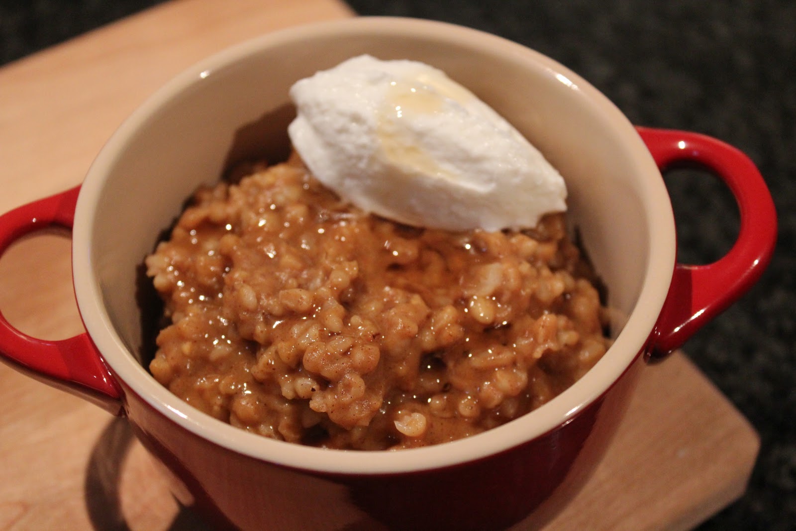 Delicious Dishings Baked Pumpkin Oatmeal With Greek Yogurt