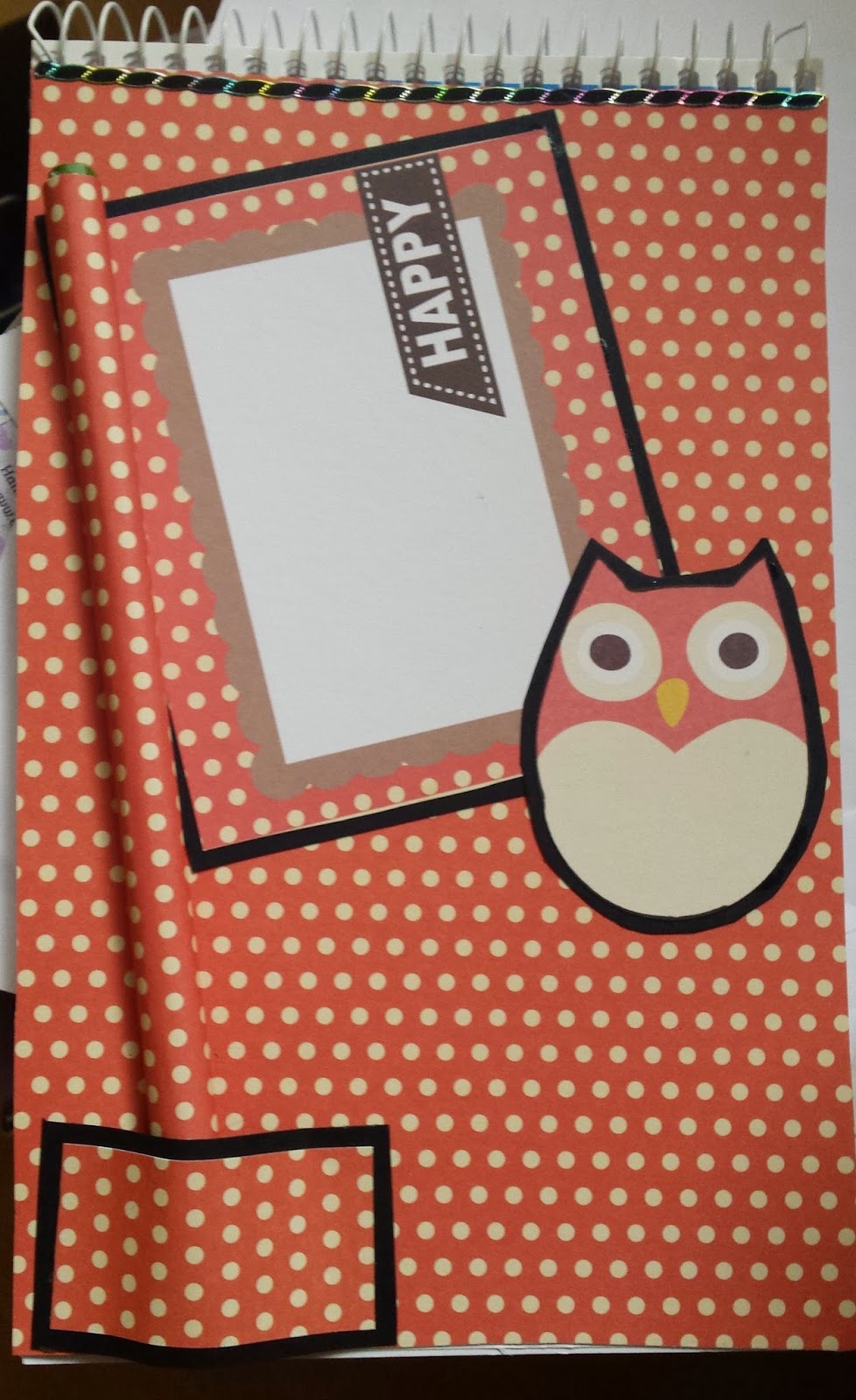Owl shorthand notebook with pencil and A7 notebook Owl shorthand notebook with pencil and A7 notebook