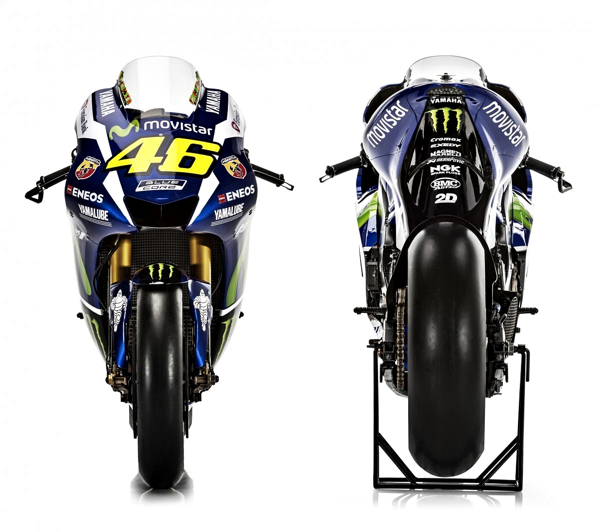 Gallery Foto Valentino Rossi Dan Lorenzo Dengan Motor Yamaha YZR
