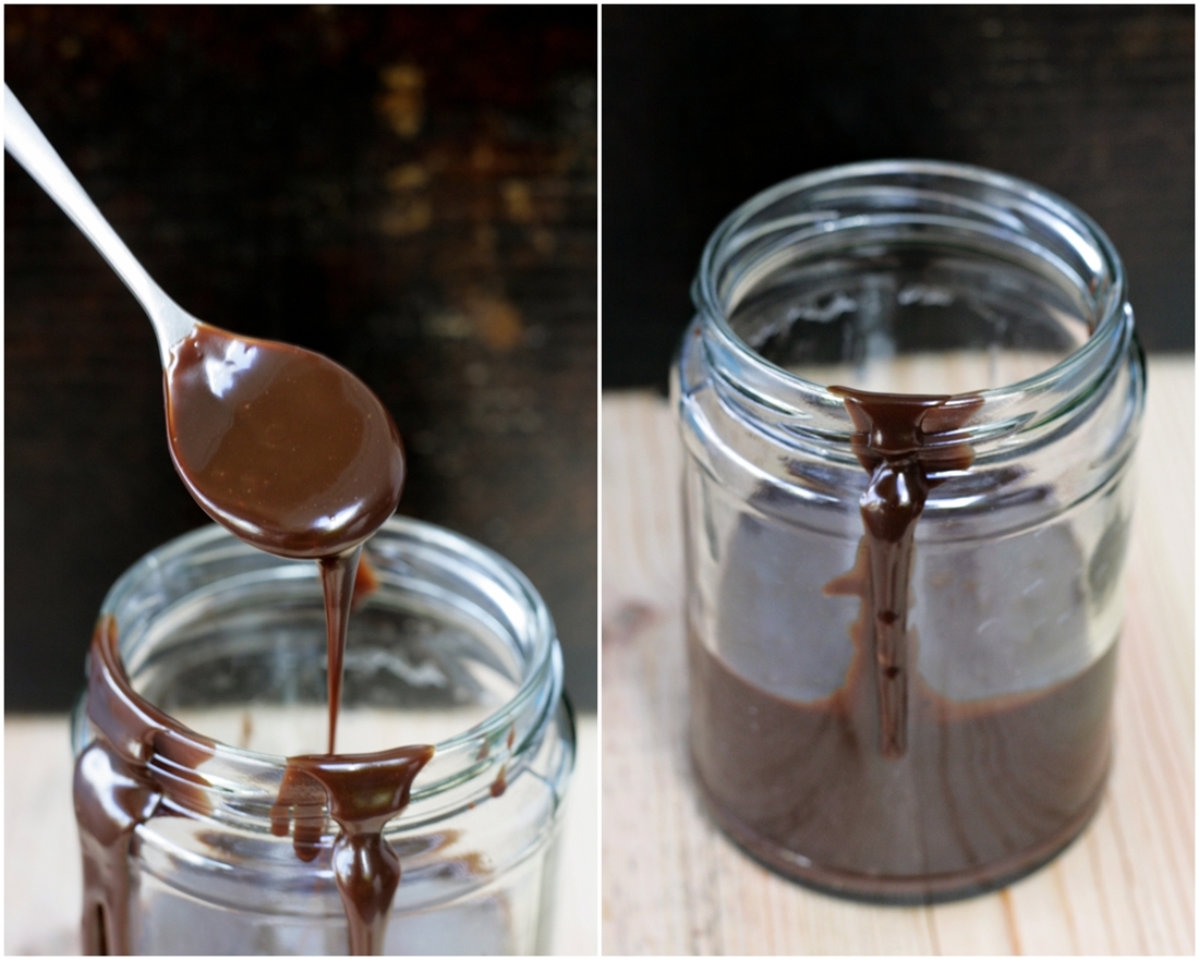 Top with cinnamon Nutella Fudge Sauce