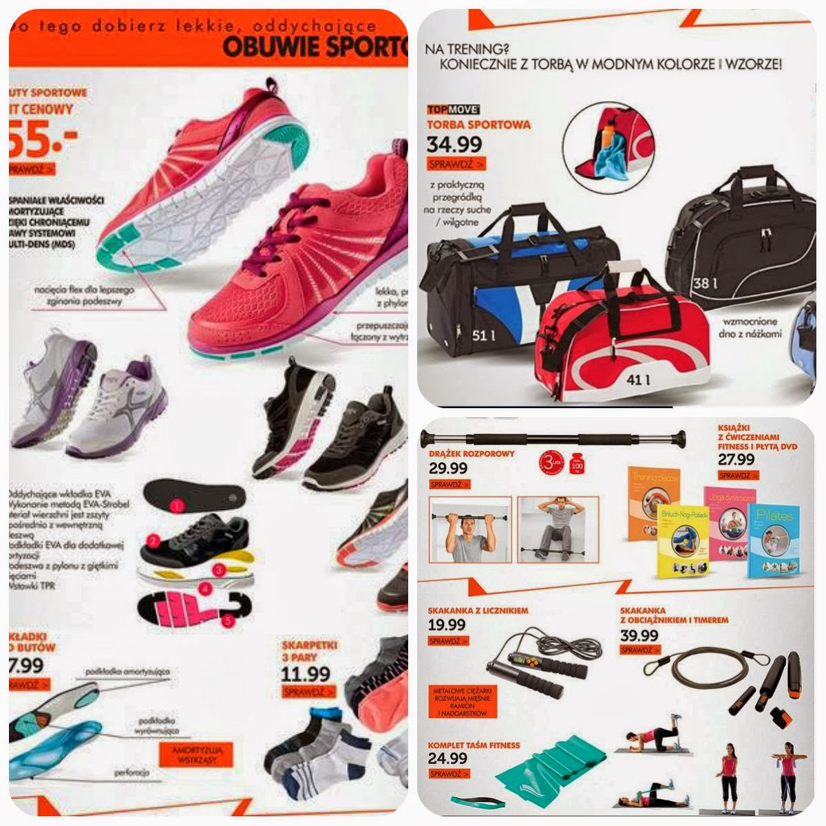 Never Look Back LIDL Sport i Ćwiczymy czyli nowe okazje