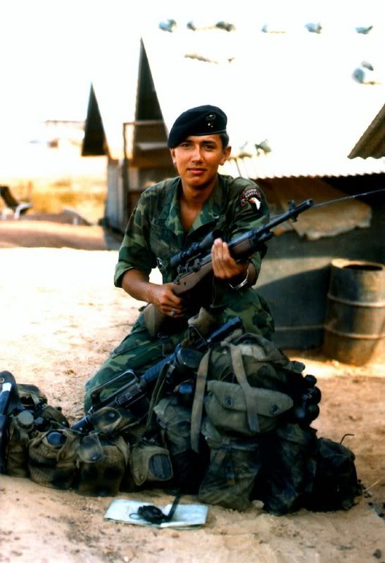 Old Paratroopers .02 Vietnam LRRPs and Rangers, old school barrel