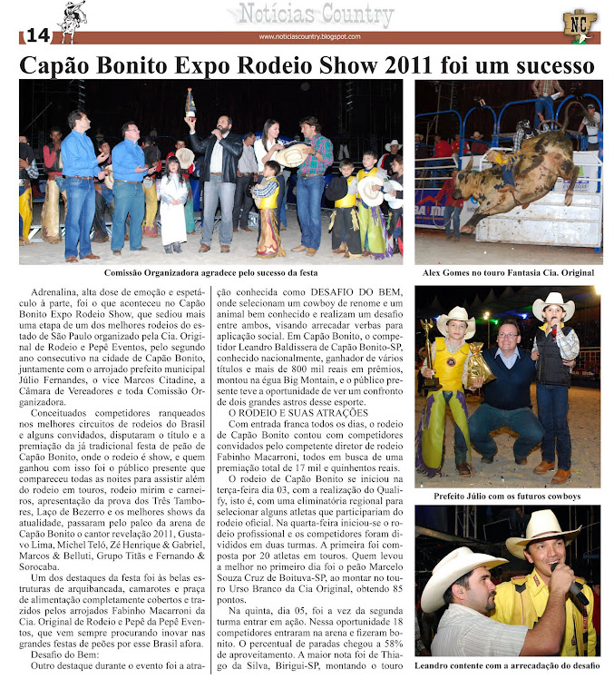 Capão Bonito Expo Rodeio Show