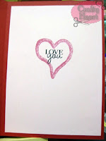 Handmade Card - Love You