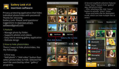Gallery Lock bloquear galeria android