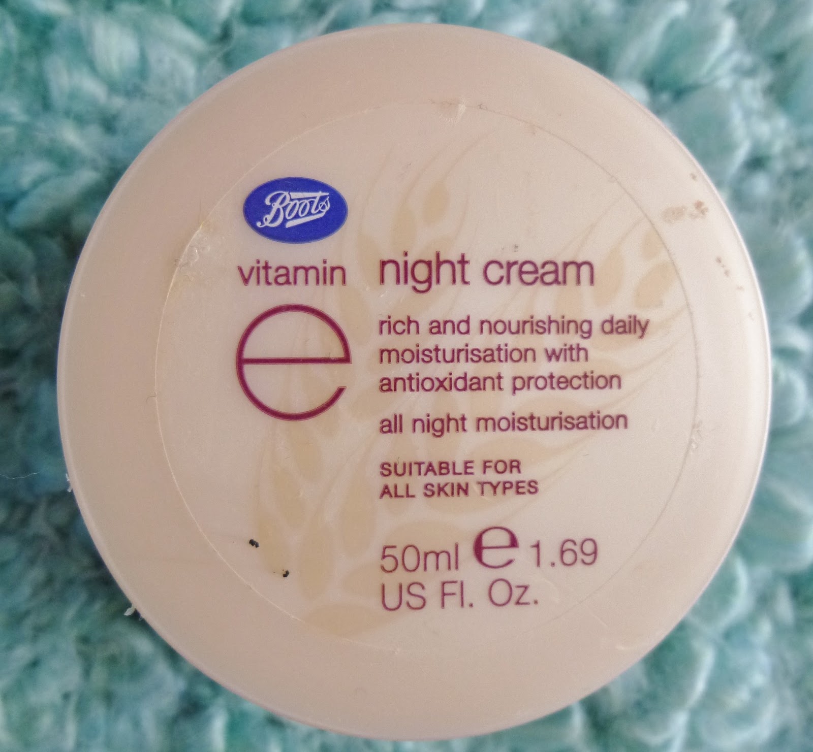 Bee's Knees of Beauty Boots Vitamin E Night Cream