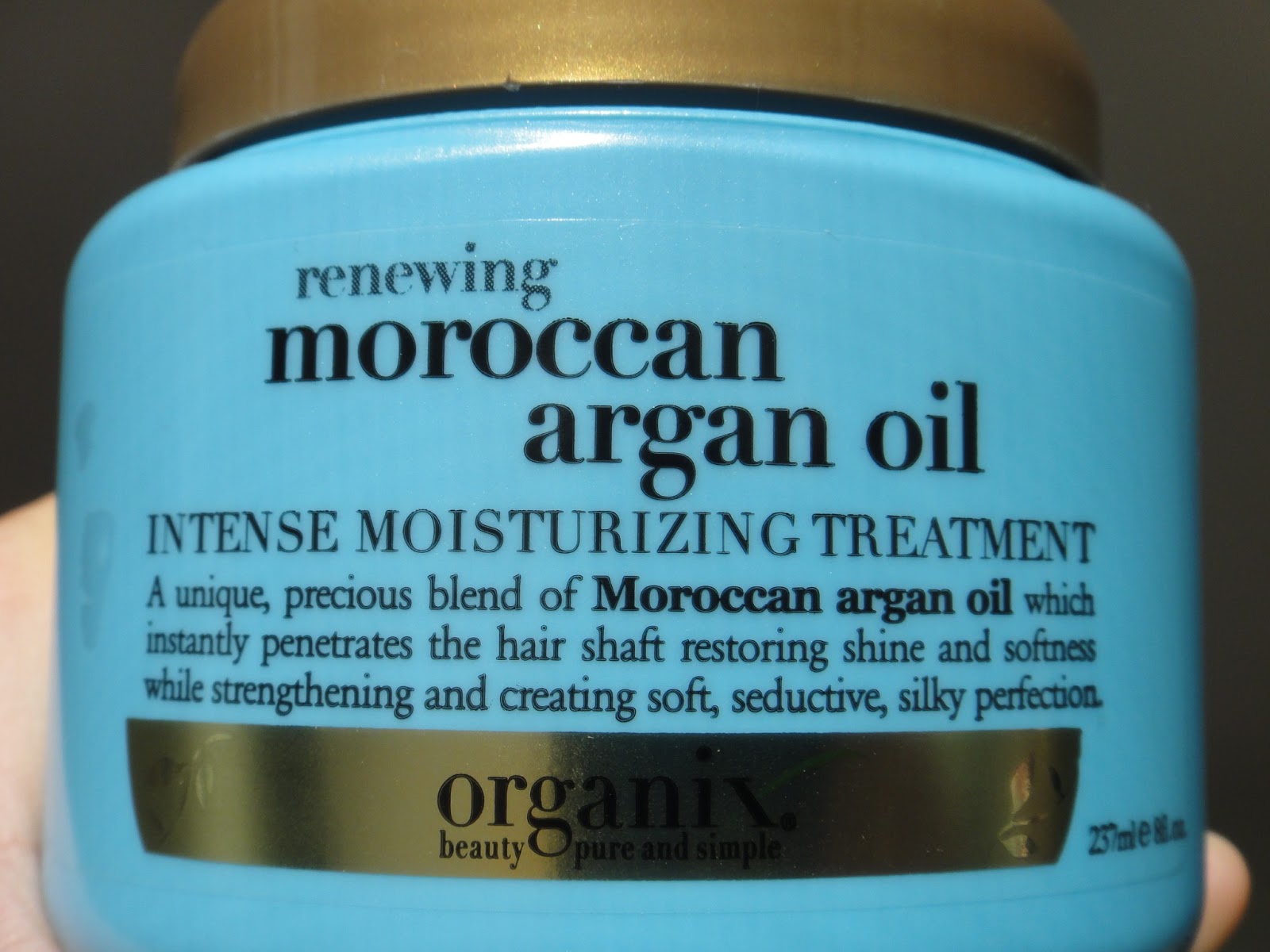 Weare Practically Frugal REVIEW Organix Renewing Moroccan Argan Oil