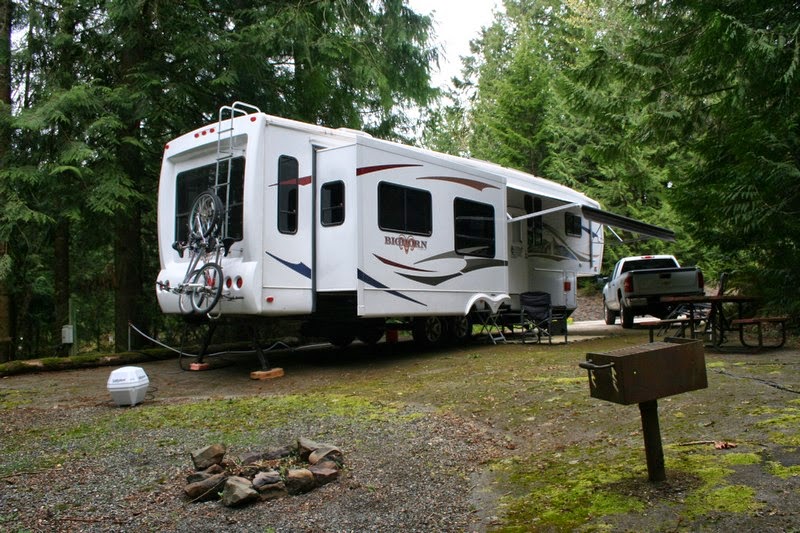RVing With The Fergs Travel Inn, Elma, WA to Tall Chief, Fall City, WA