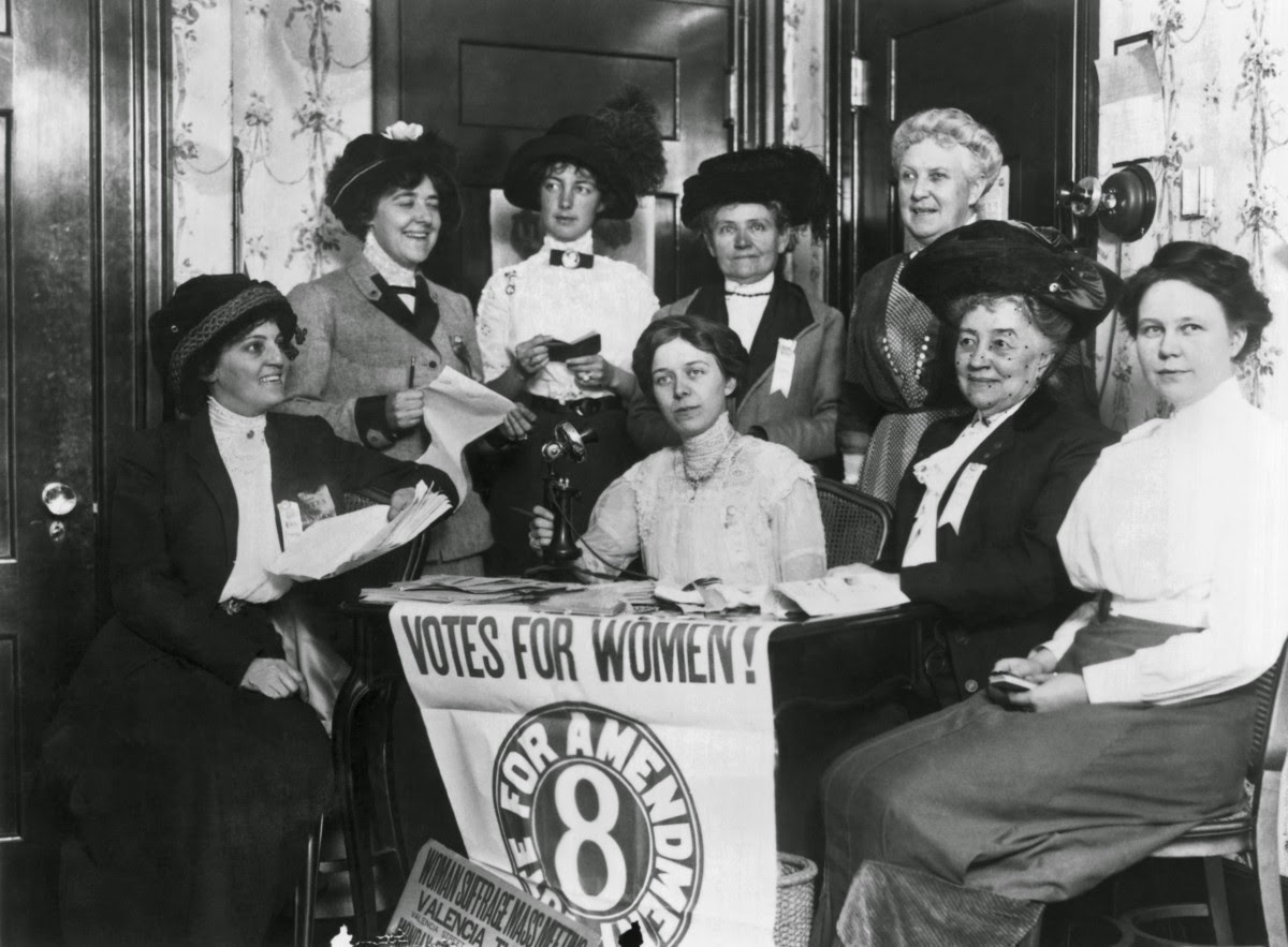 Historic Photos Of Women Voting Throughout The Years Gold is Money