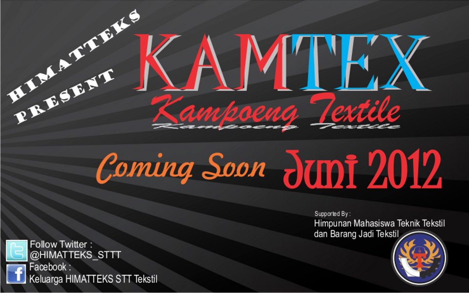 ALL ABOUT TEKSTIL AND BATIK: KAMTEKS 2012