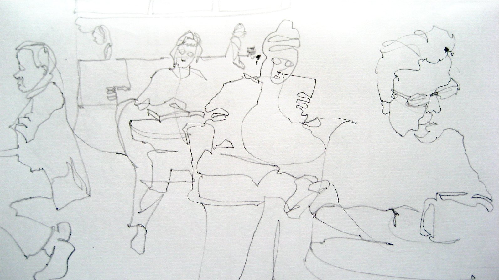 Contour Line Drawing Xbox One : Nora macphail artist contour drawings one looong line
