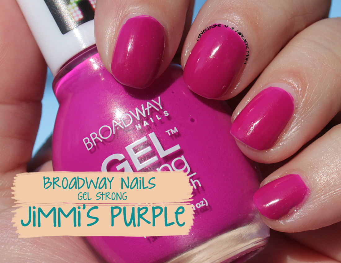 Broadway Gel Strong Nail Polish Color Review - wide 4