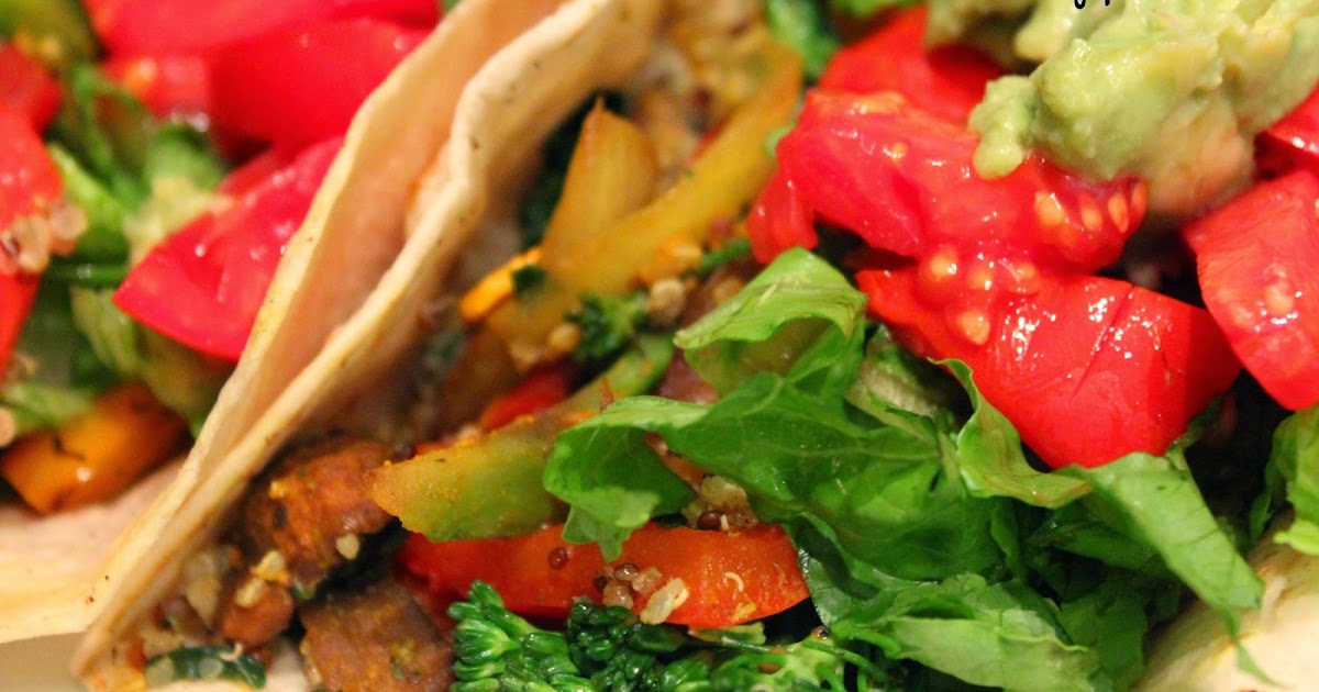 Coles Cafe Veggie Quinoa Tacos