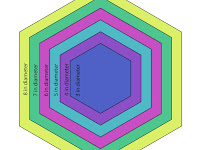 Free Printable Hexagon Template Free Printable Hexagon Template